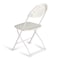 Atlas Commercial Products TitanPRO Fanback Plastic Folding Chair, White FPFC2WH - alternate 4